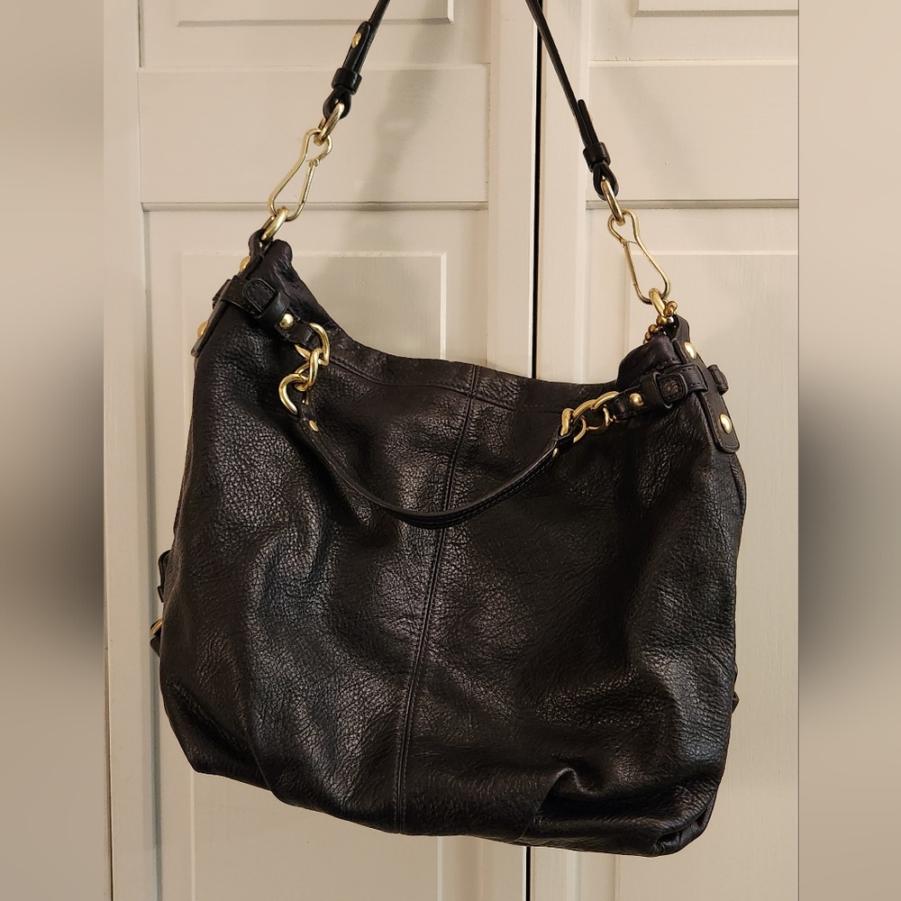 Purple Coach Bag
